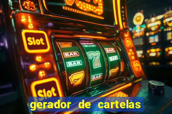 gerador de cartelas de bingo 1 a 99